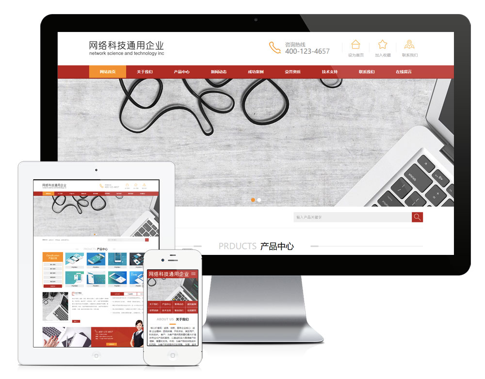 网络软件科技公司网站